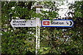 Signpost at Bere Alston