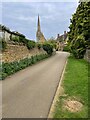 Church Lane with All Saints