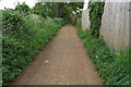 Millennium Way heading out of Middleton Cheney