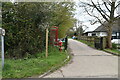 Footpath off Chelsham Common Rd