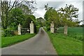 Gates to Kilnwick Old Hall