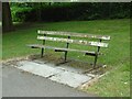 Bench, St Nicholas Park, Brighton