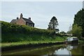 SJ7725 : Shropshire Union Canal - Anchor pub from the canal by Rob Farrow