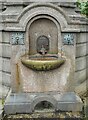 NS4863 : Drinking Fountain - detail by Richard Sutcliffe