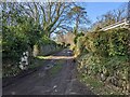 The lane north of Parciau