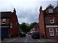 Looking from Recreation Road into Chestnut Road