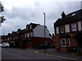 Approaching the junction of Recreation Road and Sycamore Road