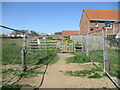 Public  footpath  was  over  field,  soon  to  be  housing