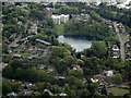 St Germains Loch from the air