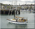 J5082 : Yacht 'Wild Otter' at Bangor by Rossographer