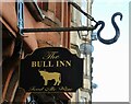 Sign for the Bull Inn