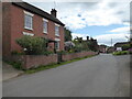 Scene on the main street in Stottesdon