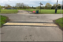 SP2965 : The cycleway is to be widened, St Nicholas Park, Warwick  by Robin Stott