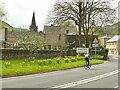 Spring cycling on Burnley Road