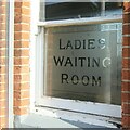 TM0932 : Ladies Waiting Room, Manningtree Station by Alan Murray-Rust