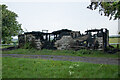 Cricket Pavilion destroyed by fire