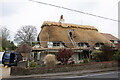 The Old Cottage being re-thatched