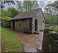 SO2827 : Public toilets in Llanthony, Monmouthshire by Jaggery