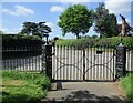 The churchyard gates, Layham