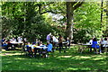 Stody Lodge Gardens: Outdoor public seating area