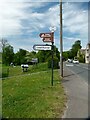 Direction Sign ? Signpost on the A356 Dorchester Road in Frampton