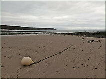 SS4685 : Buoy on the beach, Porth Einon by Rudi Winter