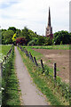 Path through Bottesford