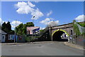 Barkby Road passing beneath the Midland Main Line, Leicester