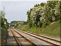 End of the double track at Cattal