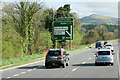 Devon Expressway approaching Woodpecker Interchange