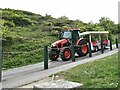 The tractor bus at Reighton Sands