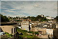 A view across Torquay town centre towards the Town Hall