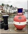 SX1251 : Sea mine collection box on Fowey Town Quay by Marika Reinholds