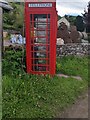 Former red phonebox, Bettws, Monmouthshire