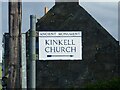 Sign to Kinkell Church