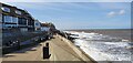 Coastal wall at Sheringham