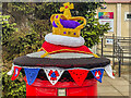 Postbox topper, Hitchin Road