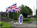 Jubilee flags in Guiseley (1)