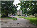 Parking and garages entrance, Deerswood Court