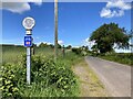 NW Trail sign and Cycle Route, Tattykeel