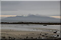 J5135 : View to the Mourne Mountains from Rossglass Beach by N Chadwick
