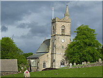 SD8789 : Hawes church by Dave Kelly
