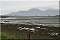 The Mourne Mountains seen across Inner Dundrum Bay