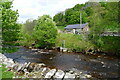 River level monitoring station on the Killhope Burn, Wearhead