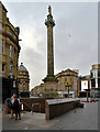 NZ2464 : Monument Metro Station and Grey's Monument, Blackett Street, Newcastle by habiloid