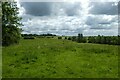 Fields east of the landscaped gardens