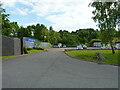 Car park behind units on Stafford Park 1