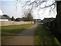 Footpath to Laxton Close, Heckington