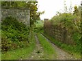 Bridge remains at Tillynaught Junction