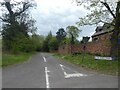SP1795 : Sideroad off A446, The Gravel North by David Smith